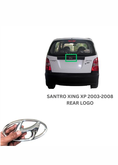 3D Emblem Chrome Finish Monogram Compatible Fits SNTR XP Model Car Logo Badge Automotive Exterior Styling Accessory (Rear Back Logo)